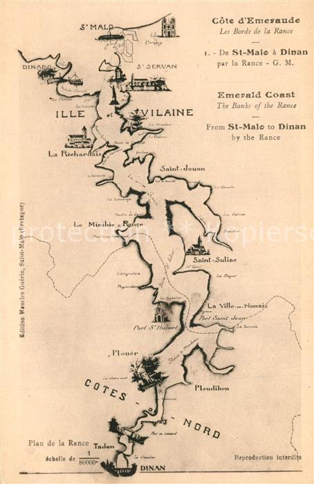 Saint-Malo 35 Côte d Emeraude de Saint Malo a Dinan