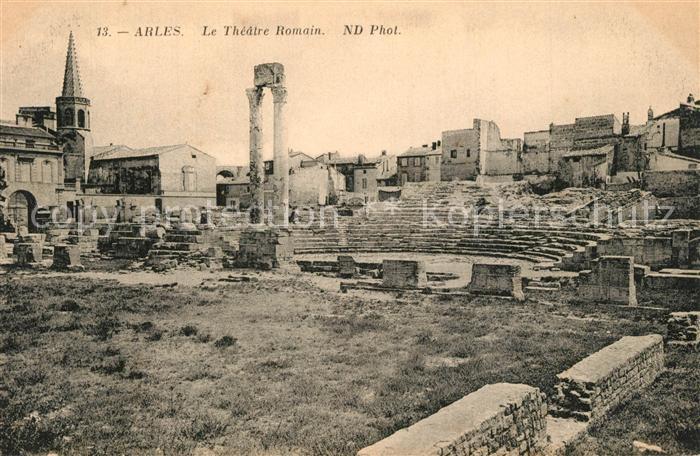 Arles Bouches-du-Rhone Théâtre Romain