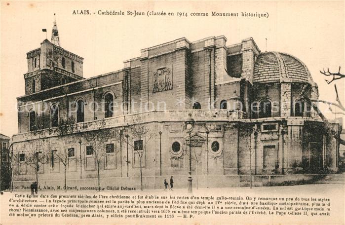 Alais Cathedrale Saint Jean Monument historique