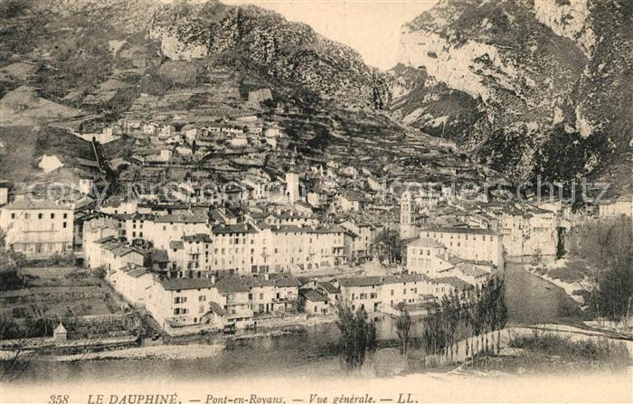 Pont-en-Royans Vue Generale