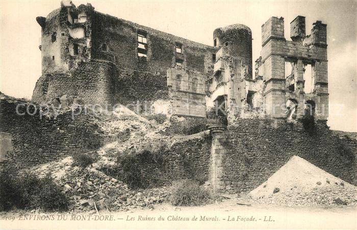Mont-Dore Ruines du Chateau de Murols