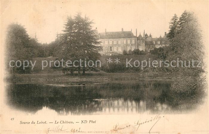 Orleans Loiret Source du Loiret Chateau