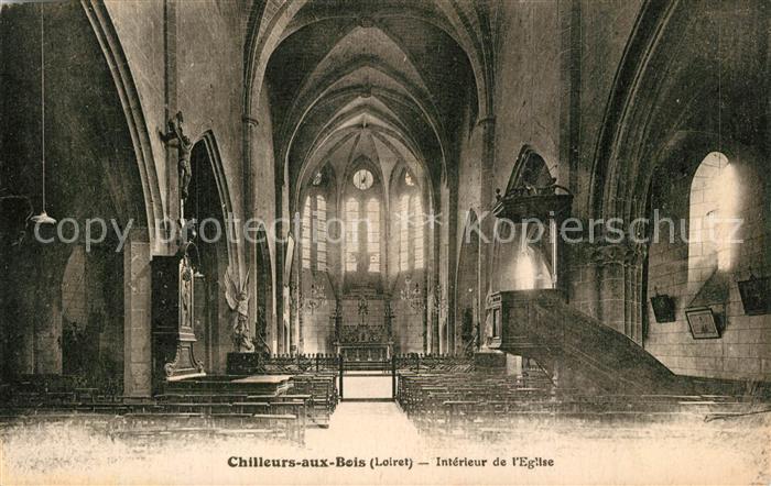 Chilleurs-aux-Bois Intérieur de l'Eglise