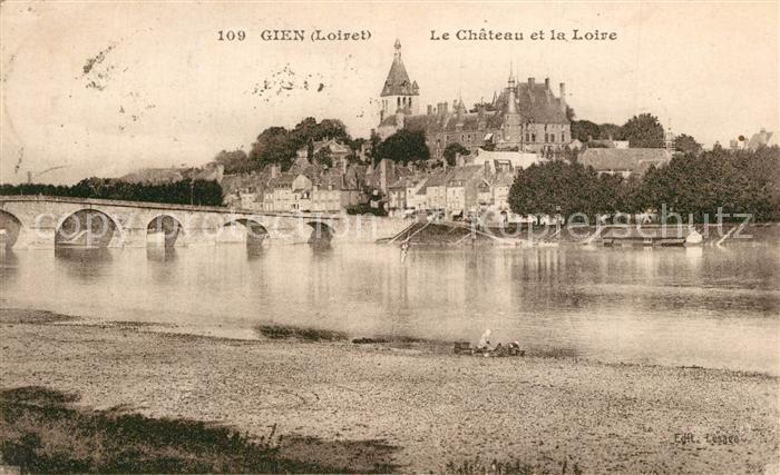 Gien 45 Chateau et la Loire