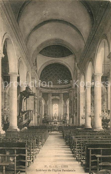Gien 45 Intérieur de l'Eglise Paroissiale