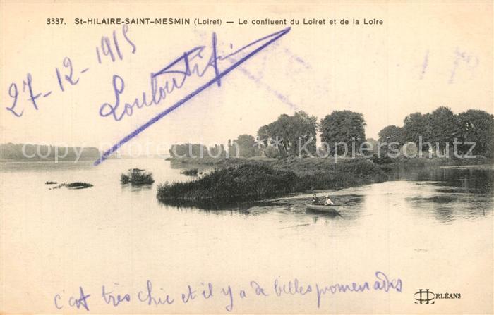 Saint-Hilaire-Saint-Mesmin Confluent du Loiret et de la Loire