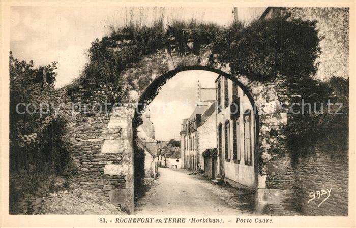Rochefort-en-Terre Porte Cadre
