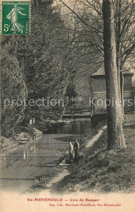 Sainte-Menehould Coin du rempart