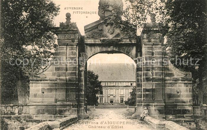 Effiat Entrée du Chateau