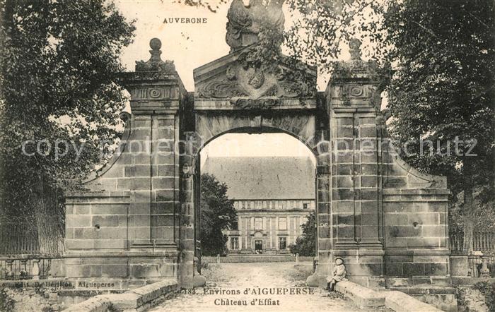 Effiat Entrée du Chateau