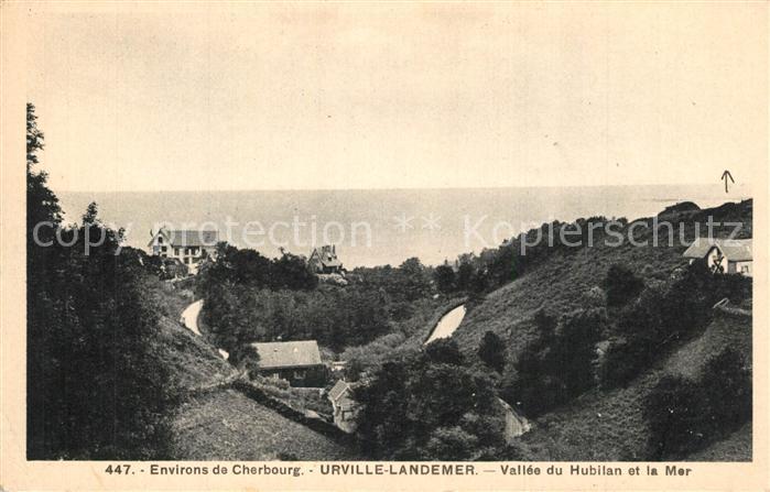 Landemer Panorama Vallee du Hubilan et la Mer