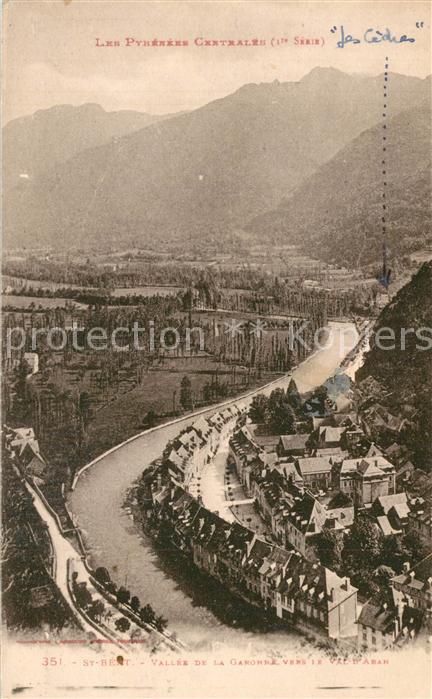 Saint-Beat Vallee de la Garonne vers le Val d Aran Pyrénées Centrales