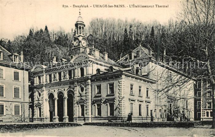 Uriage-les-Bains Isere Etablissement Thermal