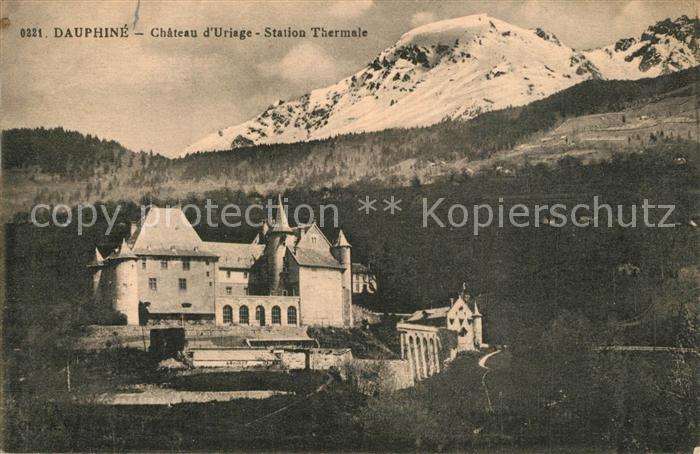 Uriage-les-Bains Isere Chateau Station Thermale