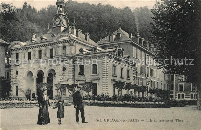 Uriage-les-Bains Isere Etablissement Thermal