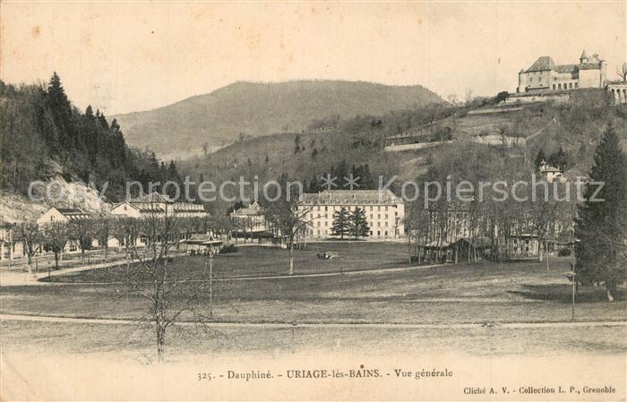 Uriage-les-Bains Isere Vue Generale Etablissement Thermal Chateau