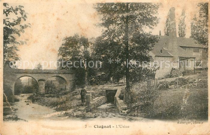 Clugnat Pont Usine