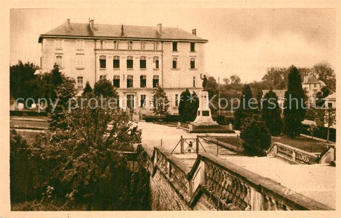 La Souterraine Ecole Superieure des Filles Passerelle Monument