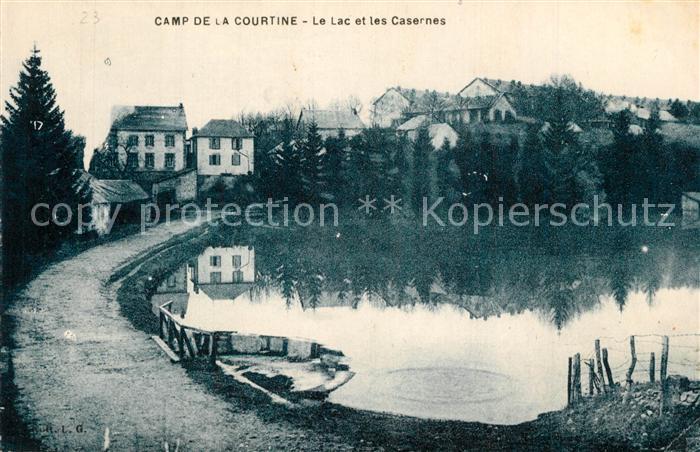 La Courtine Le Camp Lac et les casernes