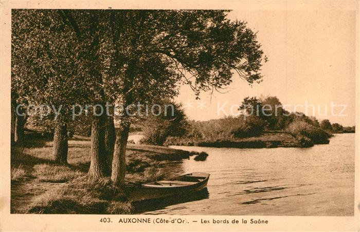 Auxonne Les bords de la Saône