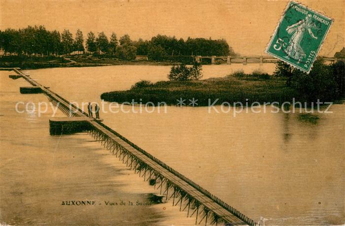 Auxonne Vues de la Saône