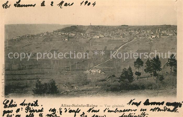 Alise-Sainte-Reine Alesia Vue Generale