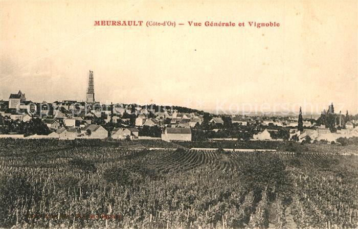 Meursault Vue Generale et vignoble