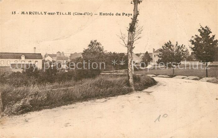 Marcilly-sur-Tille Entrée du Pays