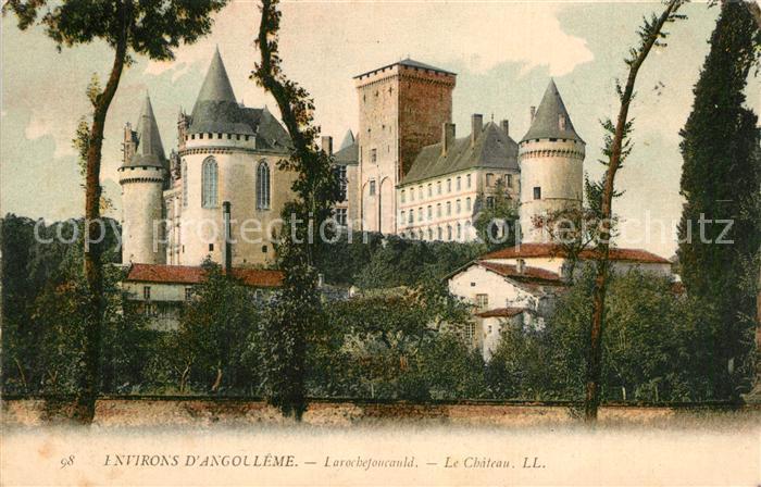 La Rochefoucauld Chateau Schloss
