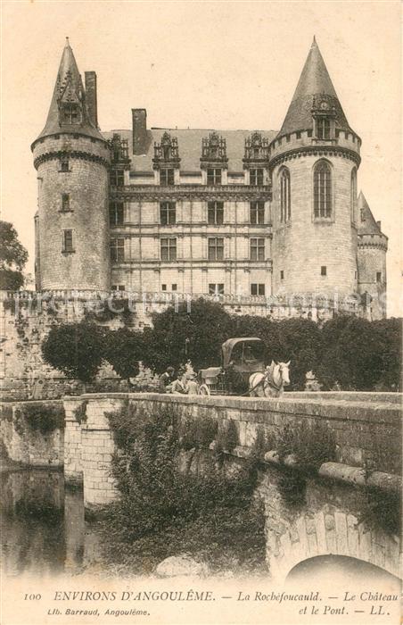 La Rochefoucauld Chateau Schloss