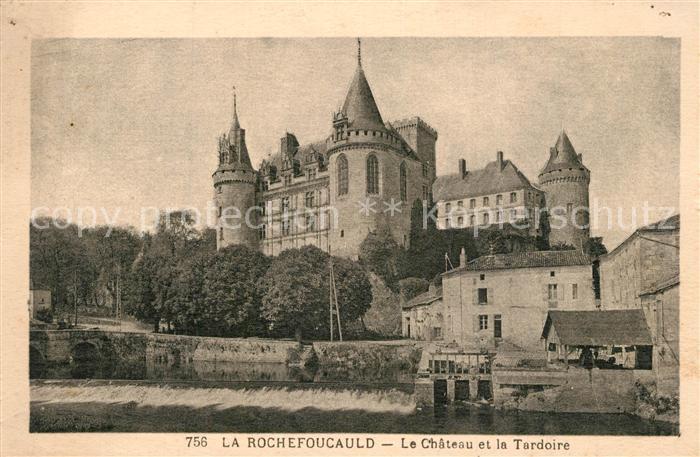 La Rochefoucauld Chateau et la Tardoire