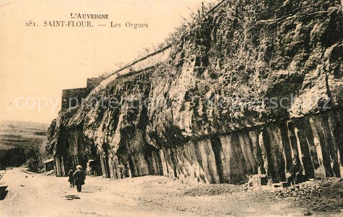 Saint-Flour Cantal Les Orgues