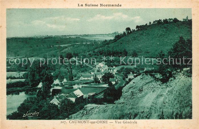 Caumont-sur-Orne Vue Generale La Suisse Normande