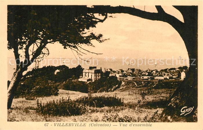 Villerville sur Mer Vue d_ensemble