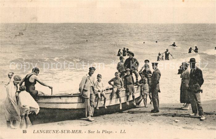 Langrune-sur-Mer Sur la plage