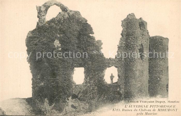 Miremont Puy-de-Dome Ruines du Chateau