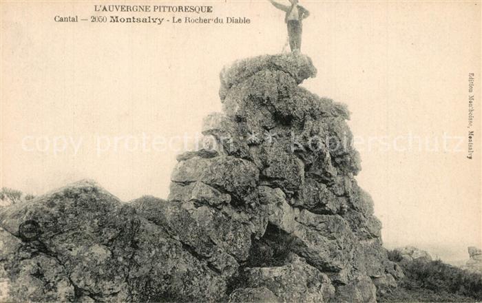 Montsalvy Rocher du Diable