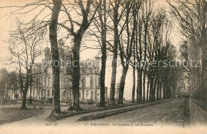 Balleroy Chateau et les Avenues