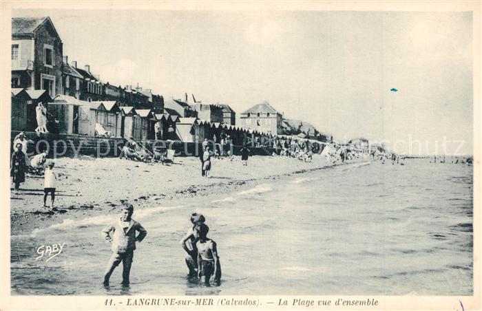 Langrune-sur-Mer La plage