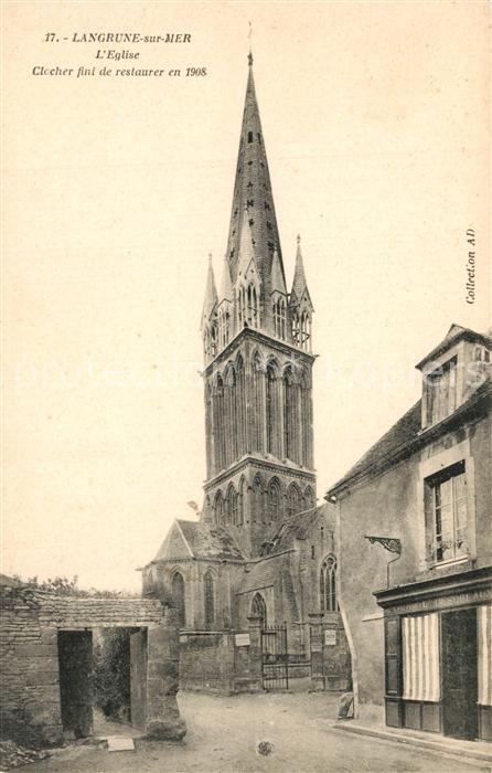 Langrune-sur-Mer Eglise Clocher