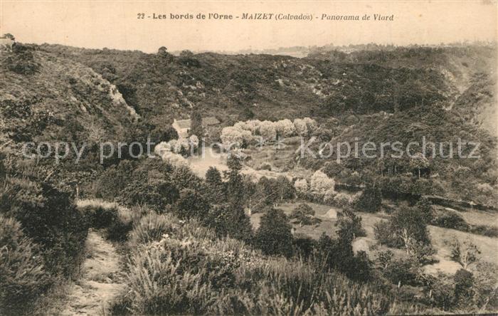 Maizet Panorama de Viard Bords de l'Orne