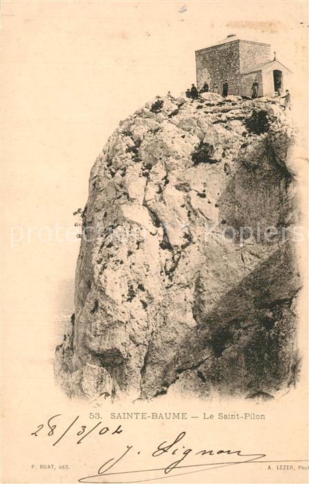 Sainte Baume La Le Saint Pilon