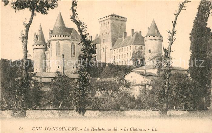 La Rochefoucauld Chateau Schloss