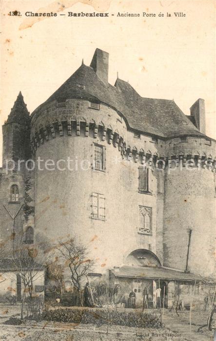 Barbezieux-Saint-Hilaire Ancienne Porte de la Ville