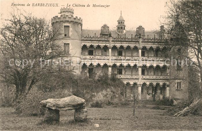 Barbezieux-Saint-Hilaire Chateau de Montauzier Schloss
