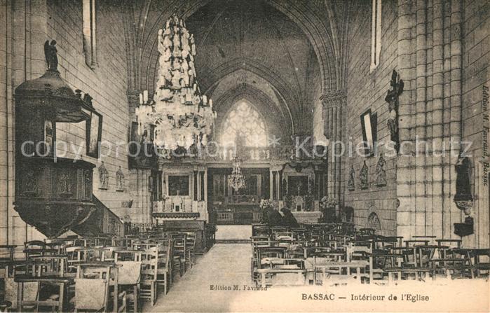 Bassac Intérieur de l'Eglise
