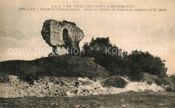 Roullet-Saint-Estephe Ruines du Chateau rompu