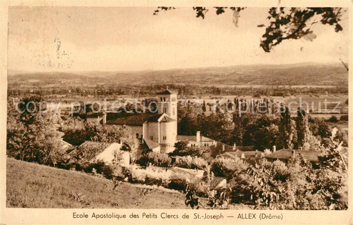 Allex Ecole Apostolique des Petits Clercs de Saint Joseph Chapelle Vallee de la