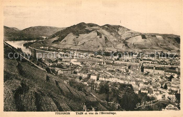 Tournon-sur-Rhone et Tain-l Hermitage