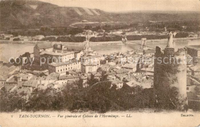 Tain-l Hermitage et Tournon vue Generale et coteau de l_